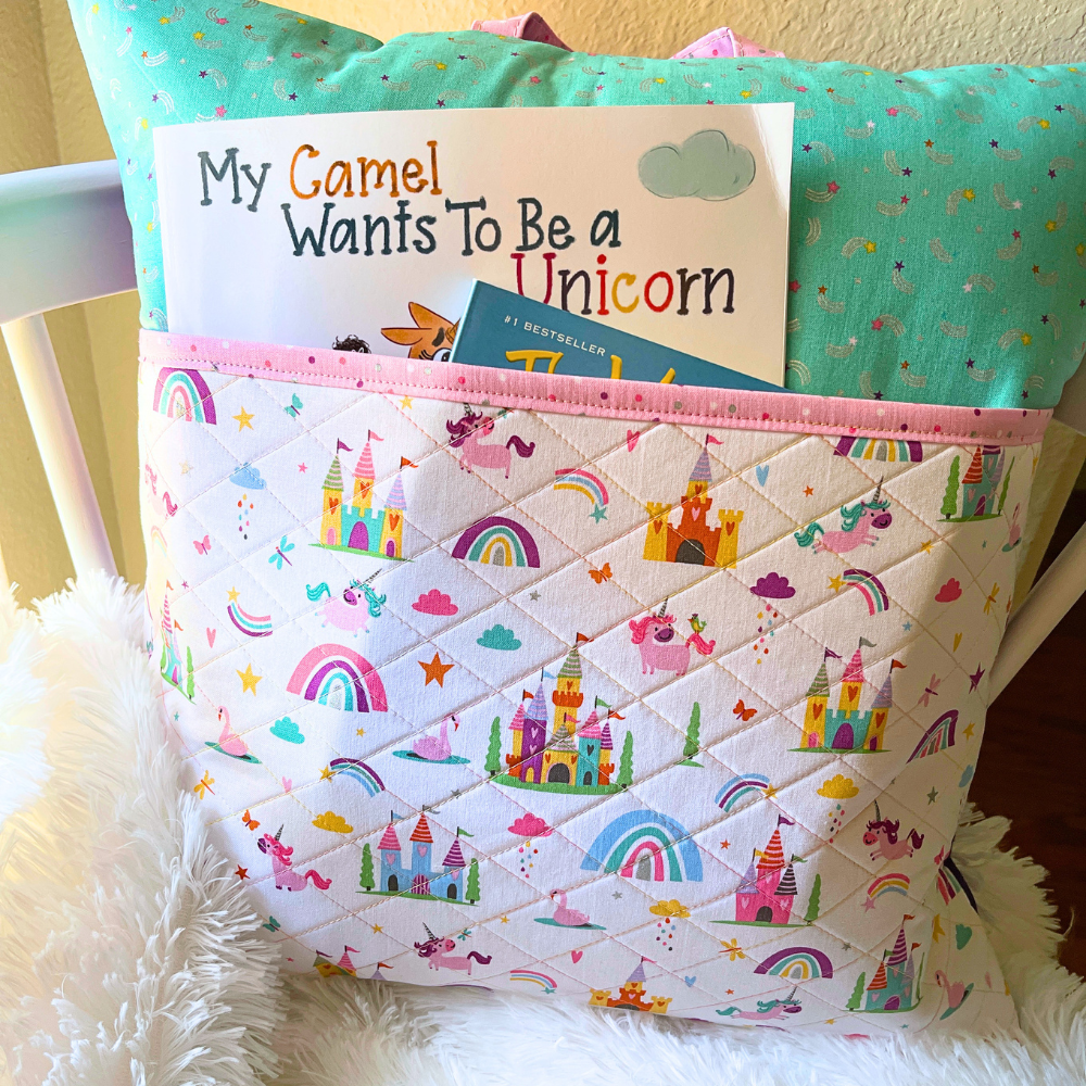 Quilted Reading Pillow