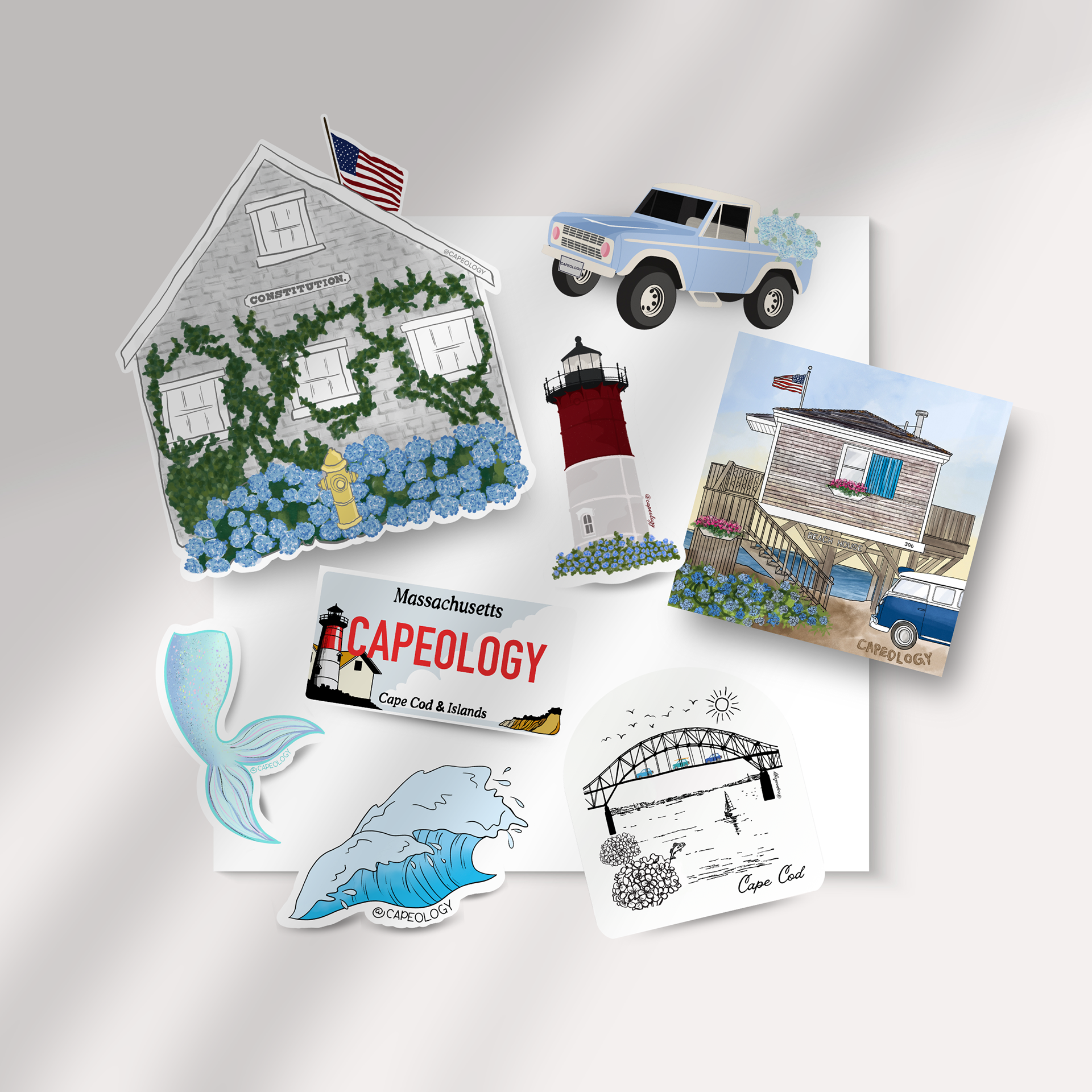 CAPEOLOGY | Print Sticker Collection