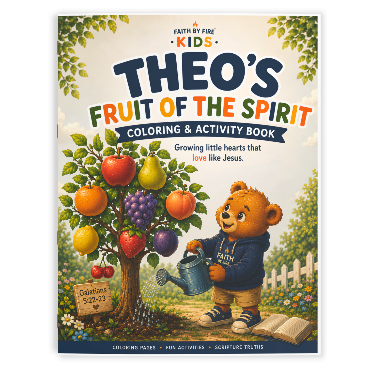 Theo’s Fruit of the Spirit Coloring & Activity Book