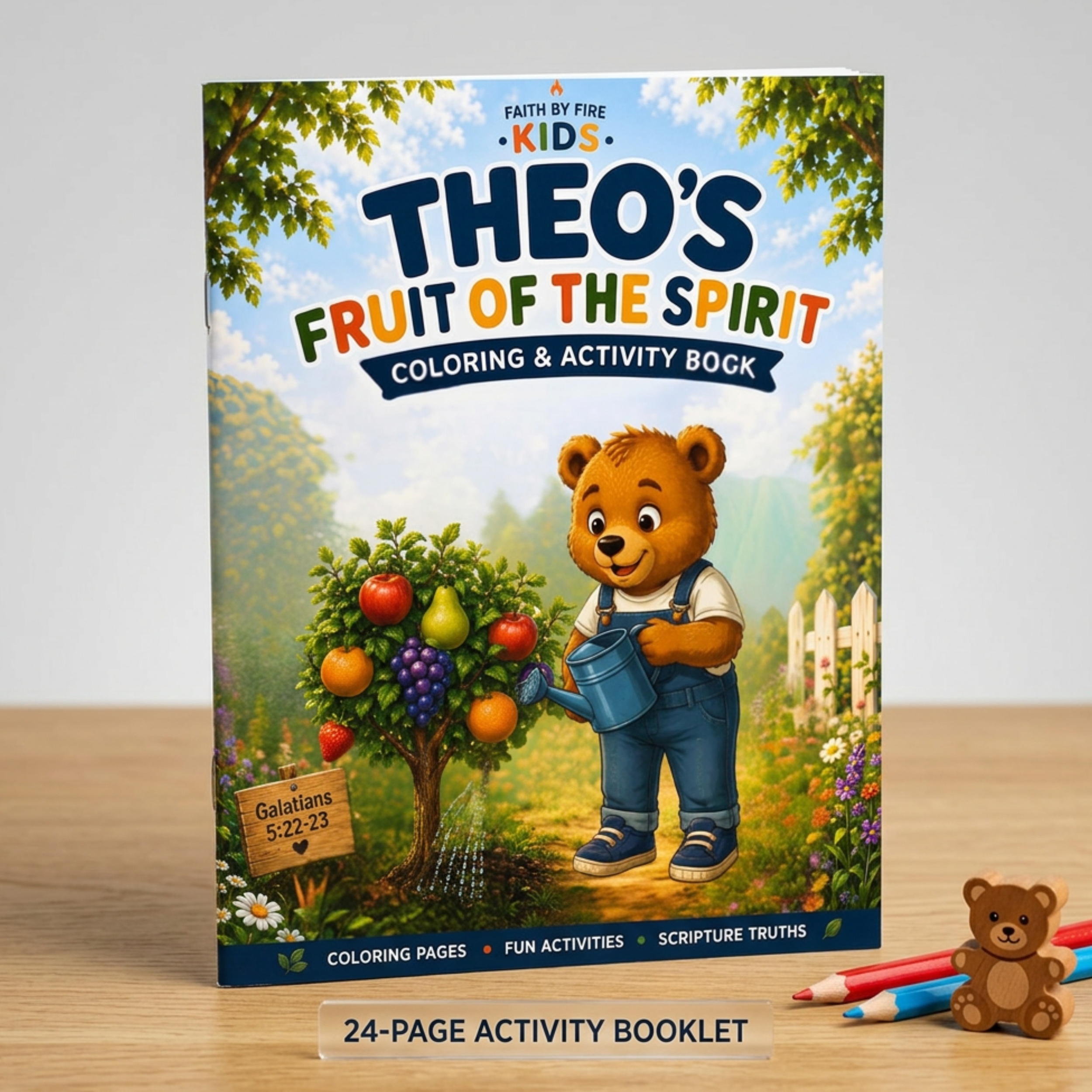 Theo’s Fruit of the Spirit Coloring & Activity Book