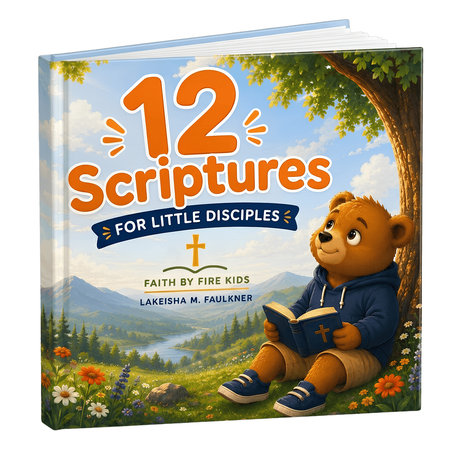 12 Scriptures for Little Disciples premium hardcover book