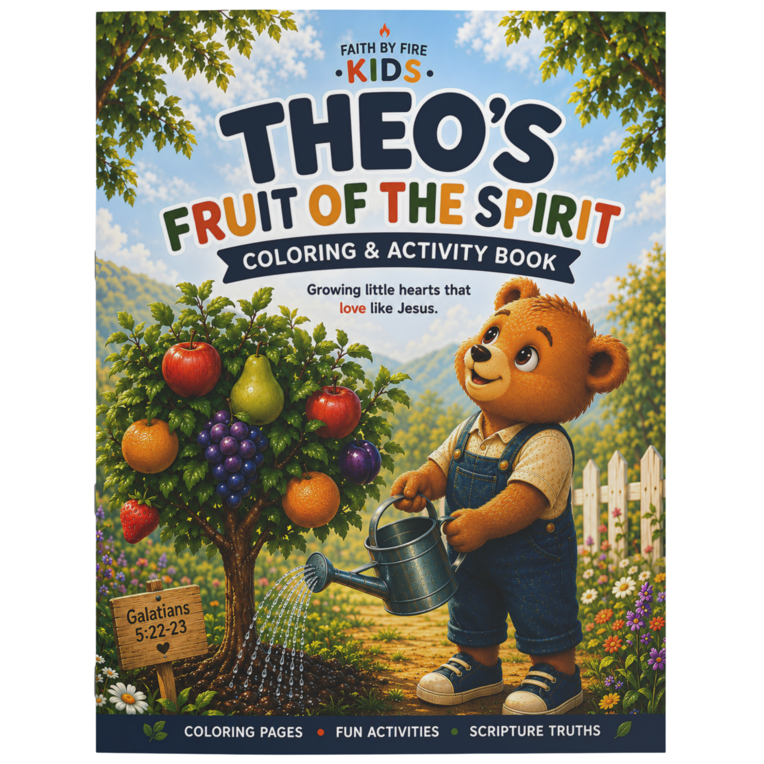 Theo’s Fruit of the Spirit Coloring & Activity Book