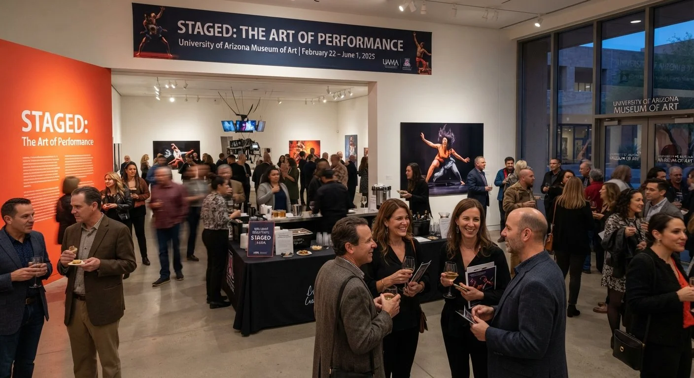 Reception for Staged: The Art of Performance