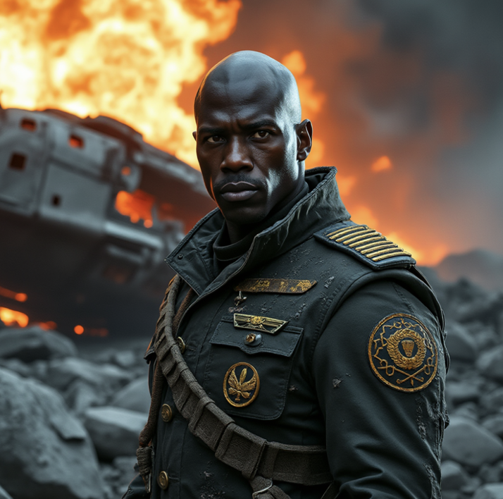 Marcus Ermais, Terran commander, from The Covenant of the Stars