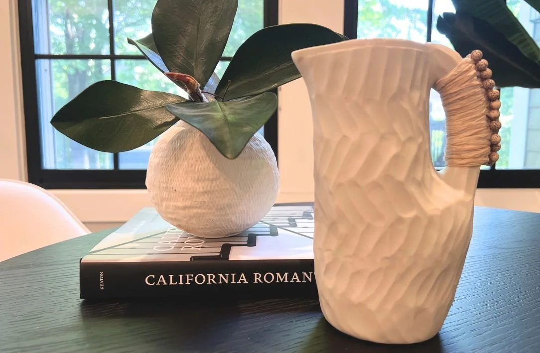 Ceramic pitcher by Anna Westerlund Lisbon Portugal interior styling