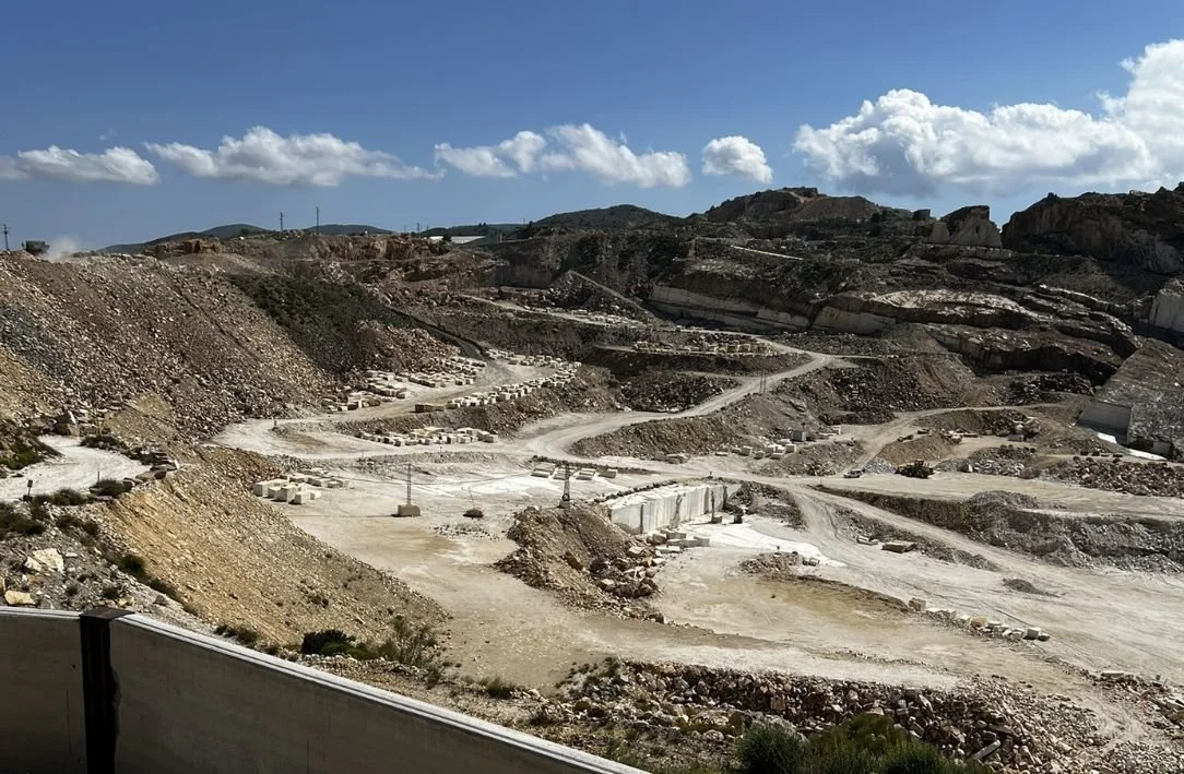 Cosentino marble quarry Spain natural stone source interior design materials