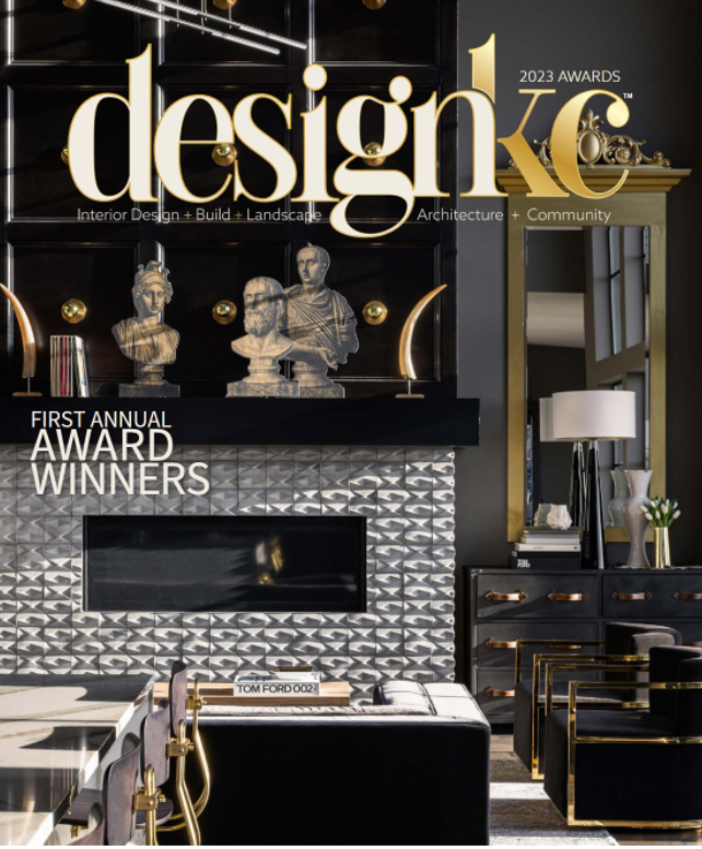 designKC 2023 Award Winners issue featuring award-winning work by Amy Krause Design.