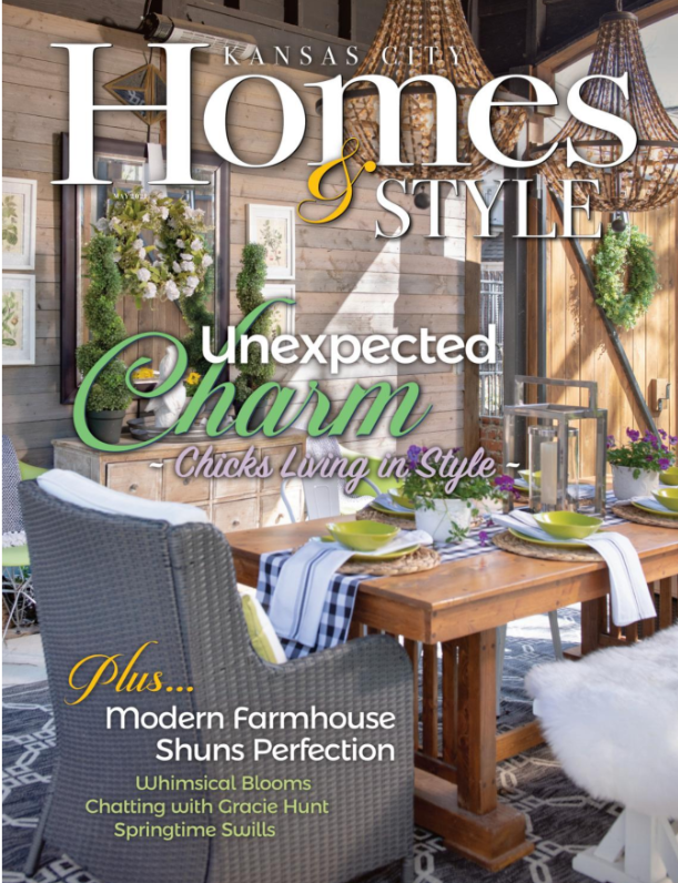 Kansas City Homes & Style 2018 ASID Award Winners issue featuring Amy Krause Design Gold Award-winning kitchen and living room projects.