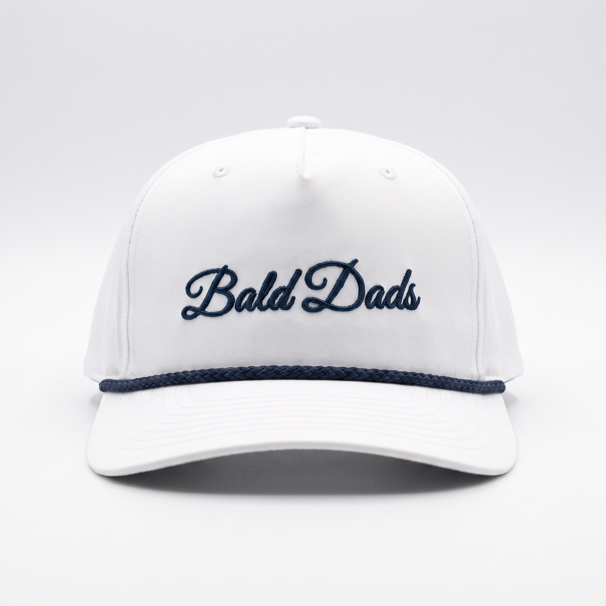 Bald Dads_R258 White Navy_Product Photo.png