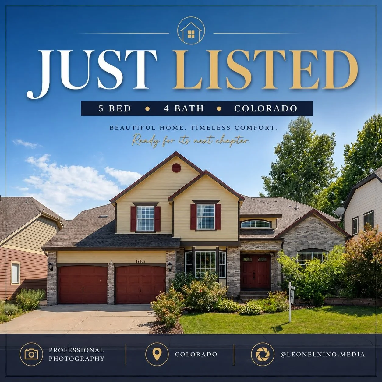 A home isn&rsquo;t just a place to live&mdash;it&rsquo;s a place to create memories.

Here&rsquo;s a look at a beautiful Colorado property featuring spacious living areas, a bright kitchen, a stunning primary suite, and a relaxing spa-style bathroom.