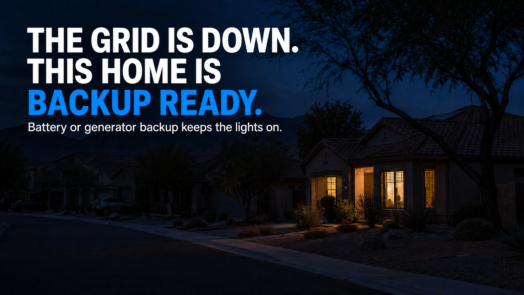 What a 100,000-Customer Power Outage Teaches Arizona Homeowners About Backup Power