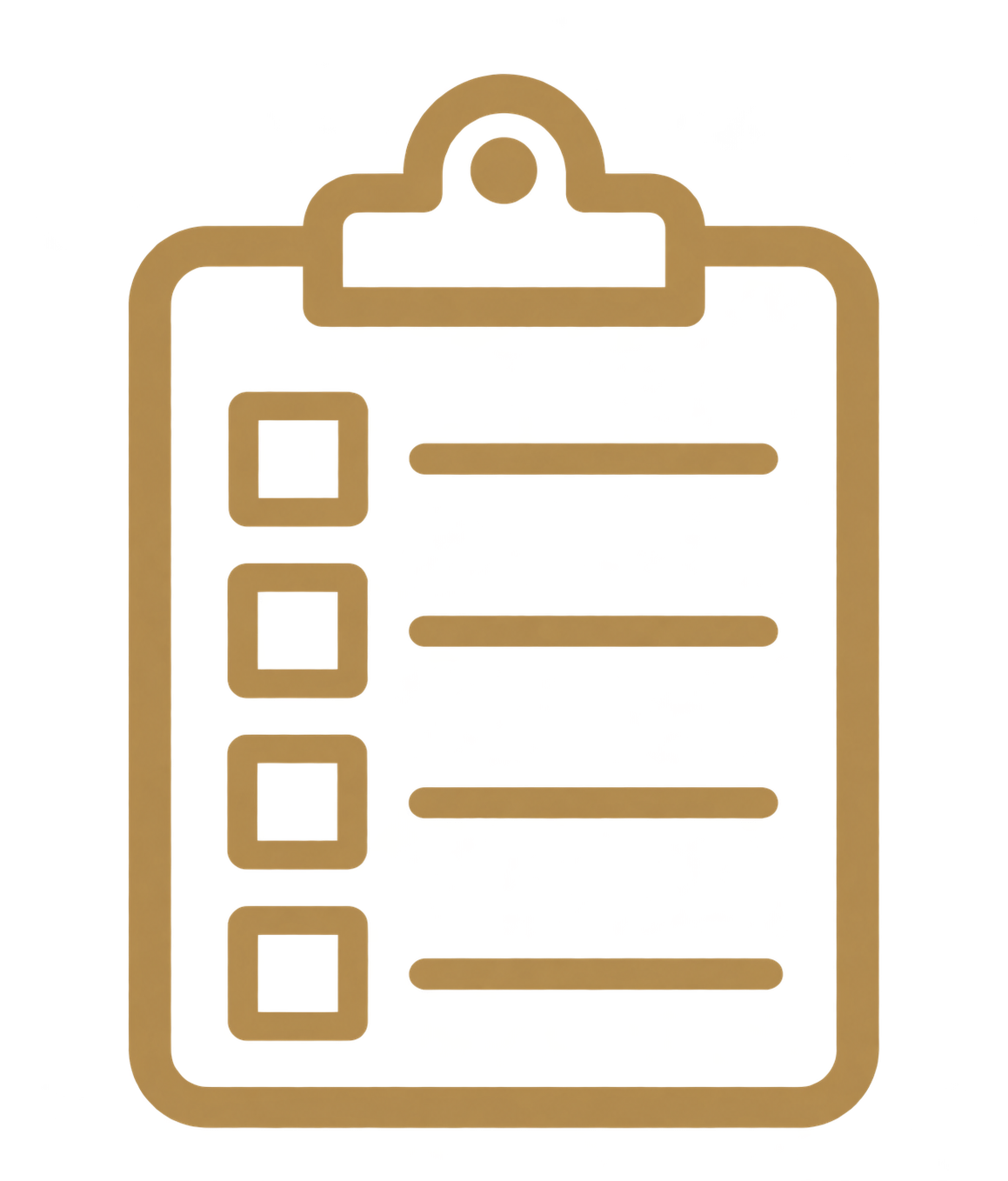Clipboard icon representing psychometric testing