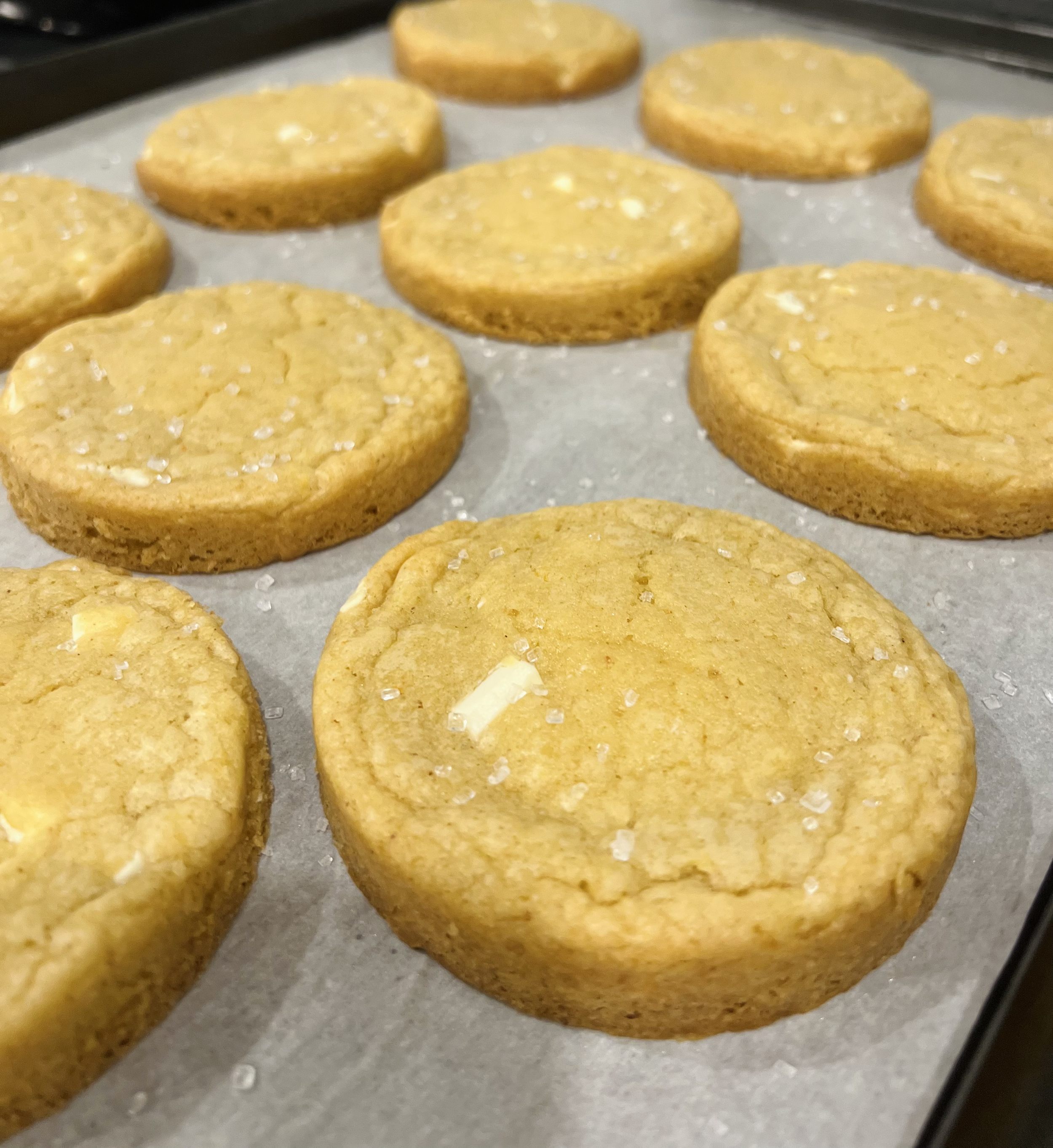 3 oz White Chocolate Lemon Cookies $3.75