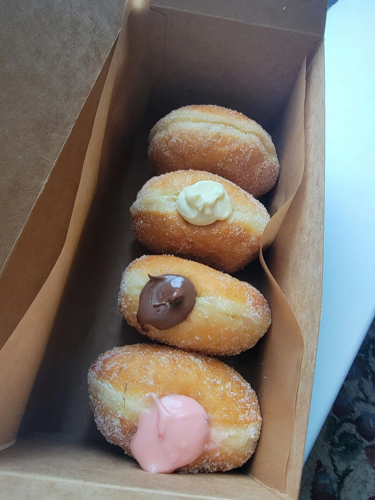 Sourdough Doughnuts $2.75 - $4.00

Flavors rotate by preorder drop. Check the current preorder menu for this week's selection.
