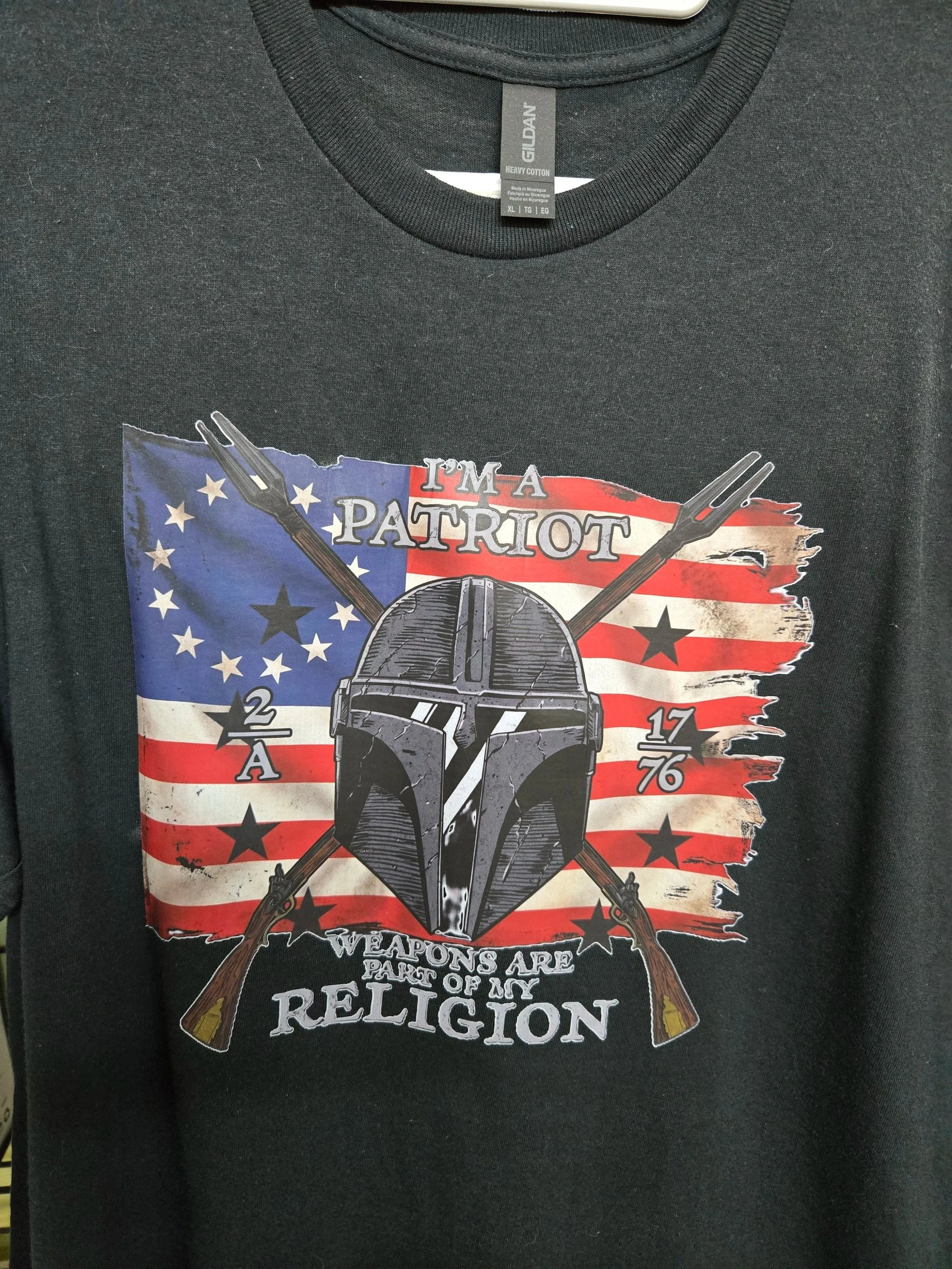 Weapons are part of my religion Men's style Shirt