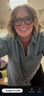Mary Ruiz Lodi, Ca. having fun while working between clients and sharing about lived experience.