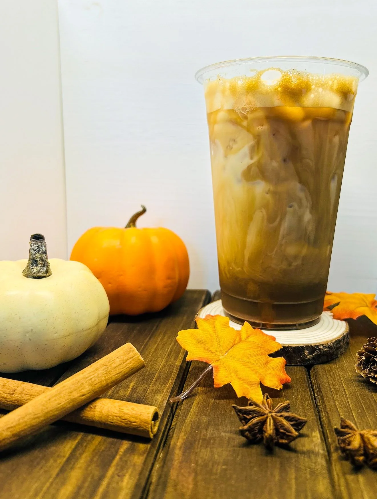 Iced Pumpkin Spiced Shaken Espresso