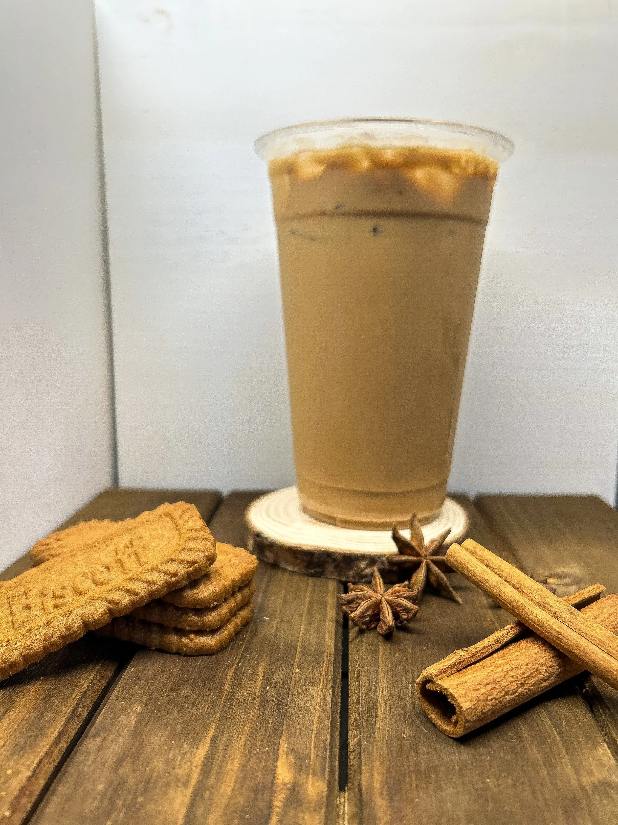 Sweet Serenity (Iced Cookie Butter Chai Latte)