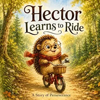 Hector Learns to Ride is a children's story book about persarverance.