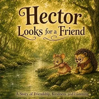 Hector Looks for a Friend is a children's story about curiosity, and the simple, surprising power of really listening.