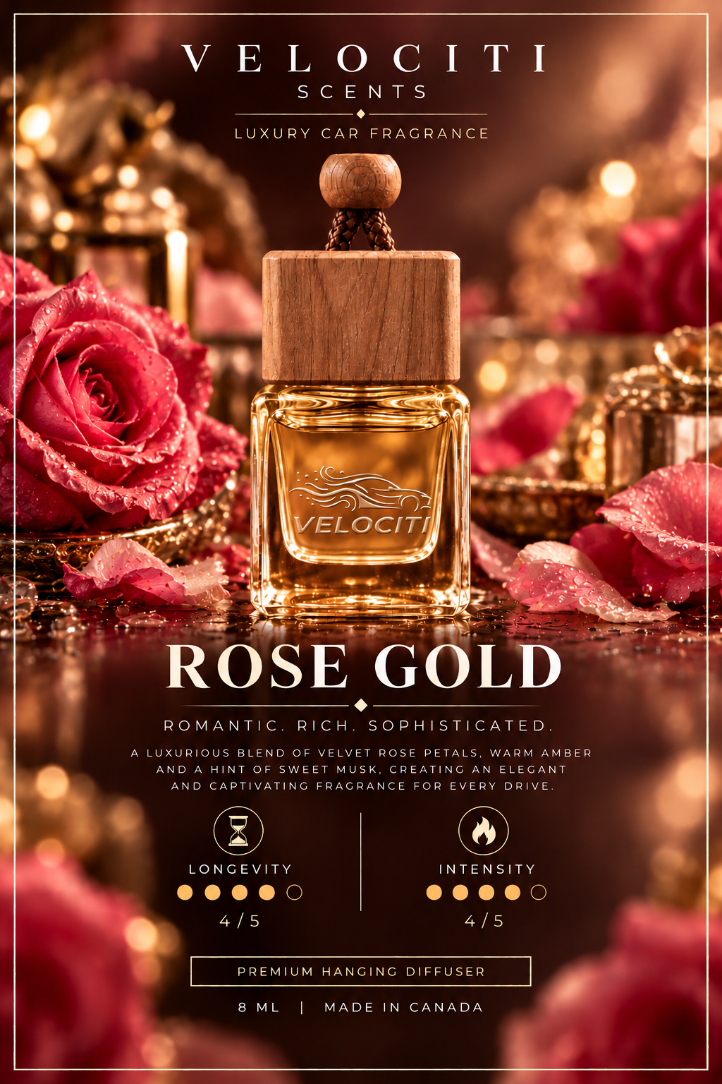 Rose Gold Peony