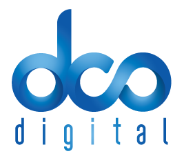 Blue DCO Digital logo on About Me page