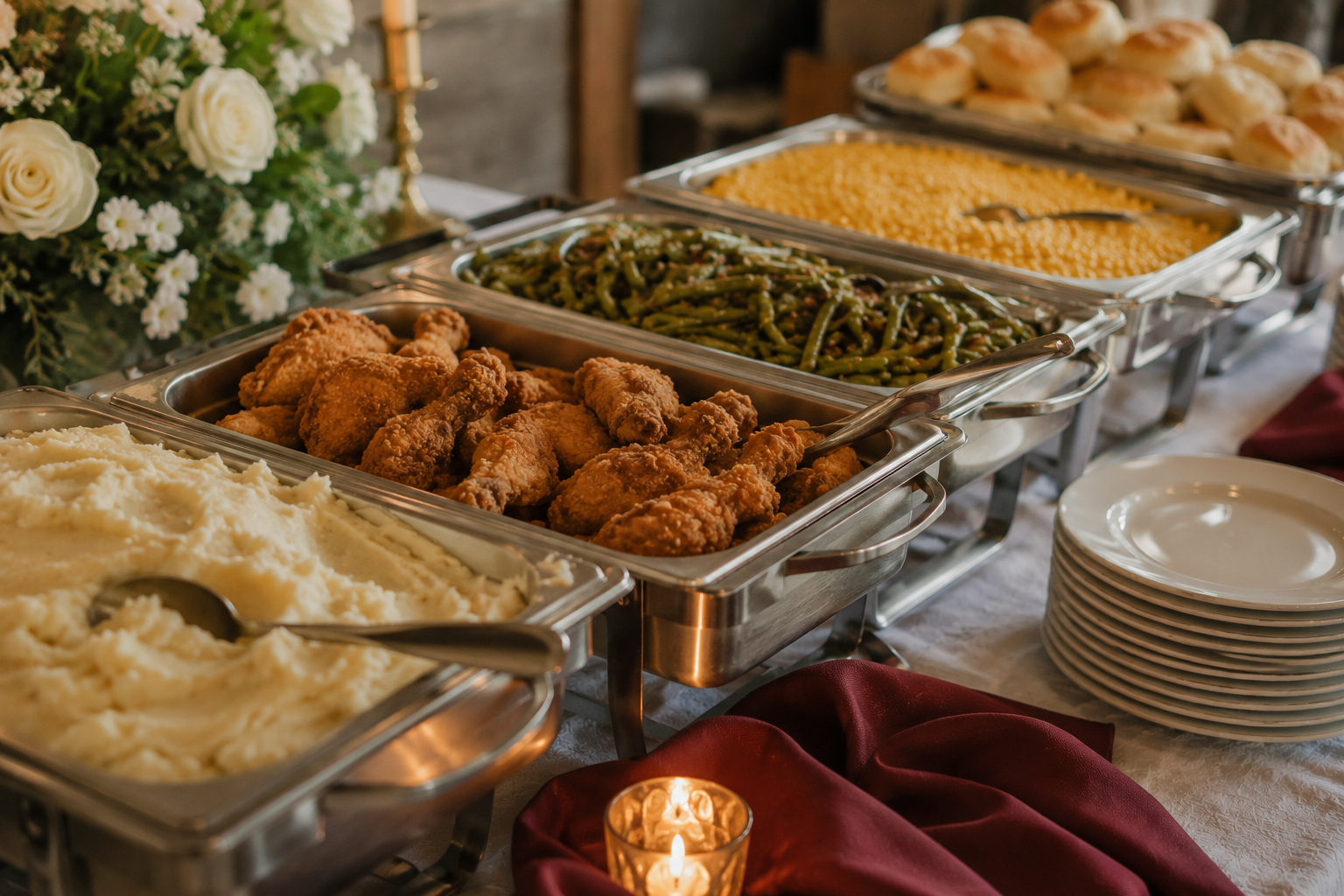 Catering at the Homeplace.