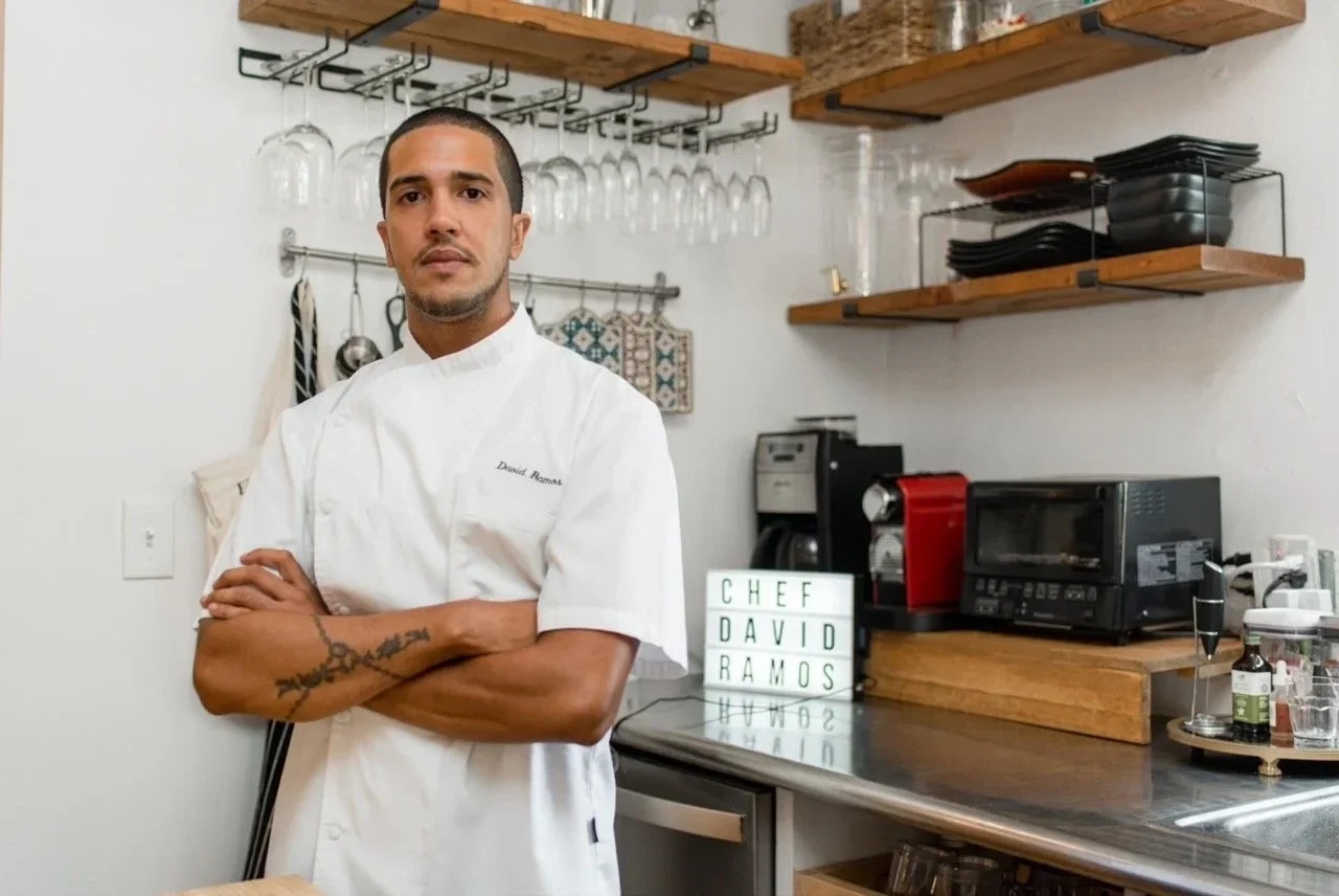 David Ramos restaurant consulting and culinary operations in commercial kitchen