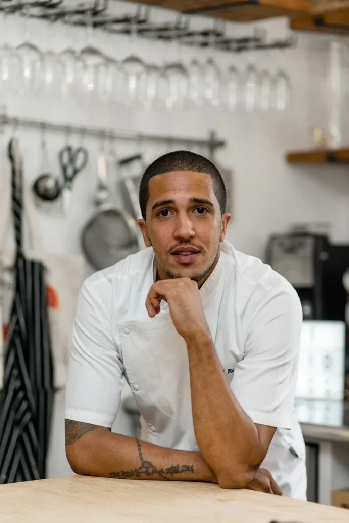 Portrait of Chef David Ramos, culinary consultant and private dining chef