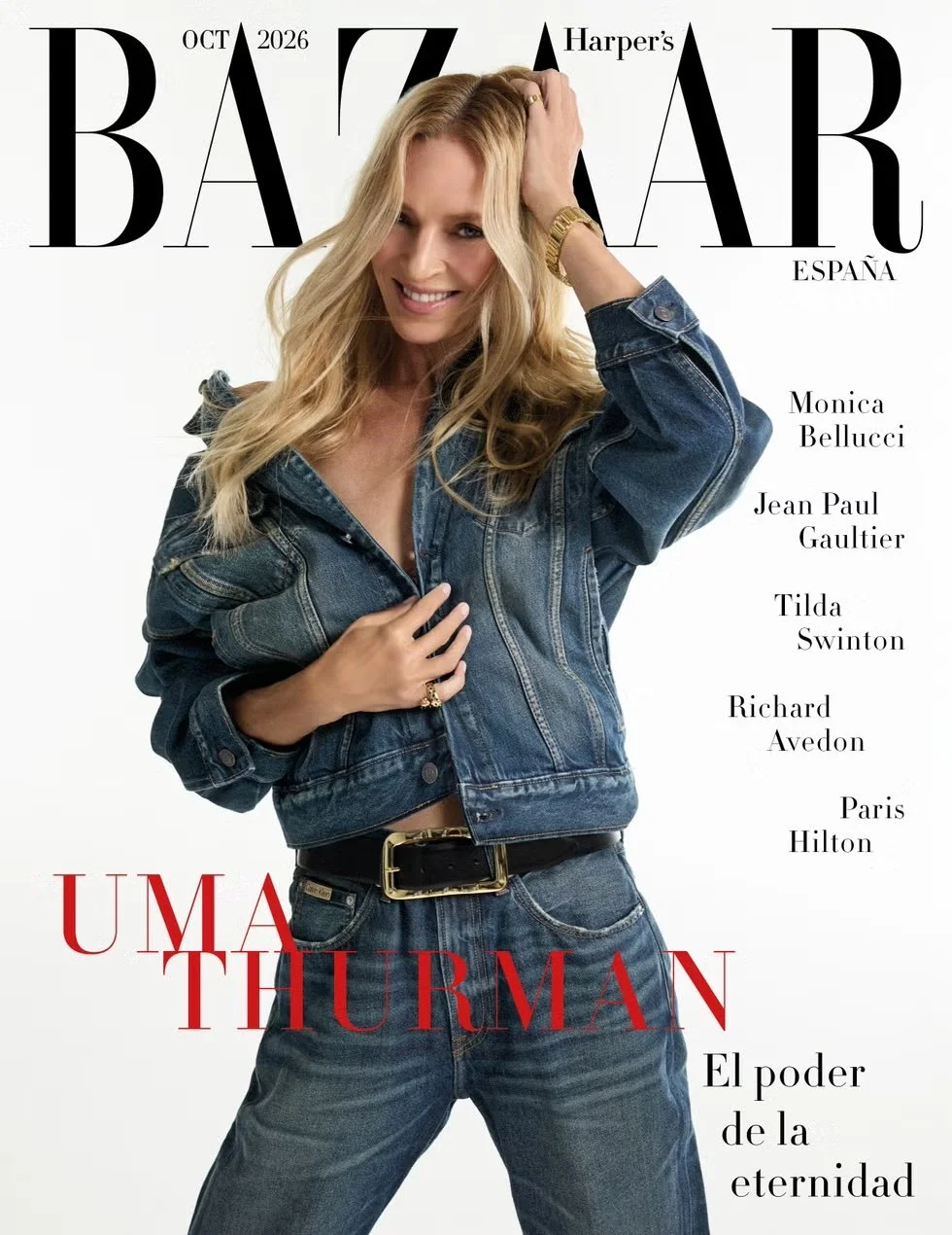 HARPER'S BAZAAR SPAIN // OCTOBER '26 FT. UMA THURMAN