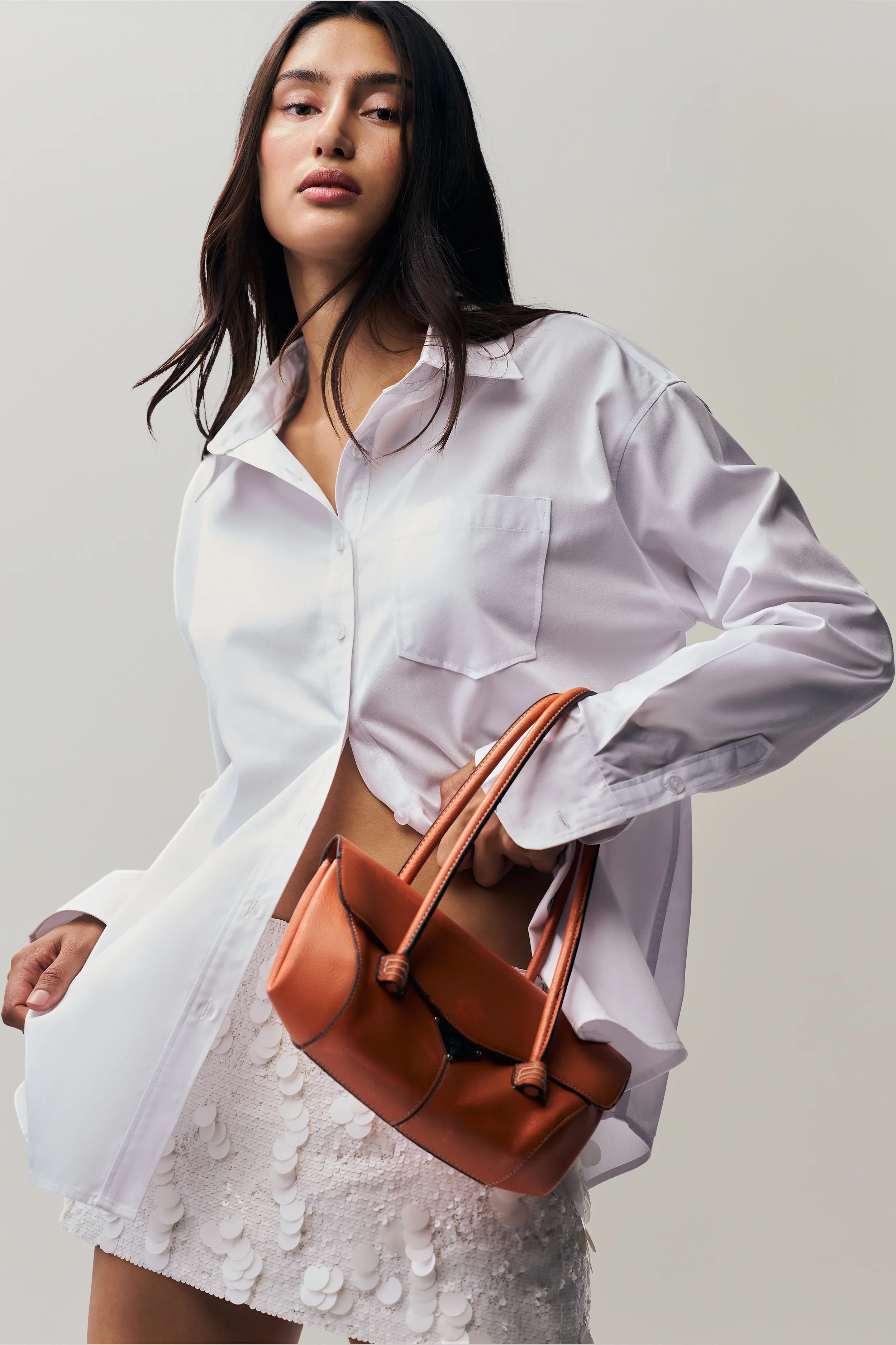 Oona_Button_Down_Low_Rise_Paillette_Skirt_White5.webp