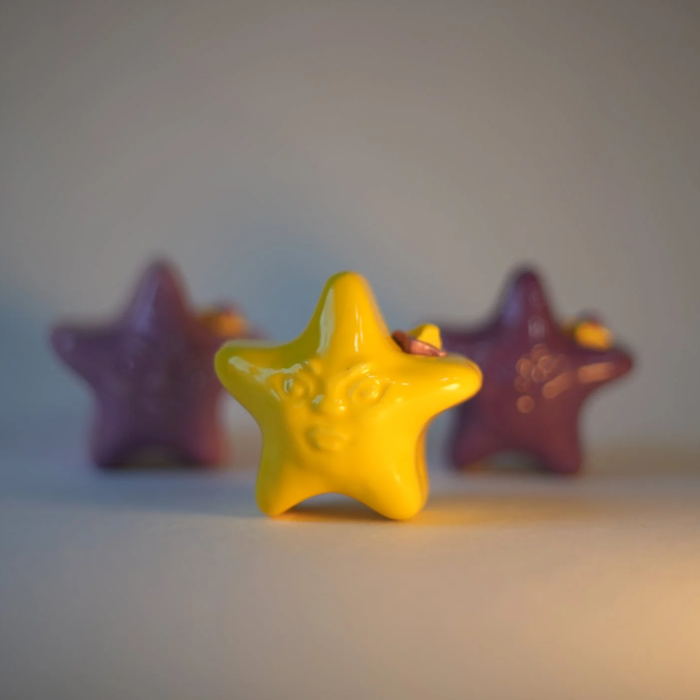 Lucky Star Pipe Handmade Ceramic