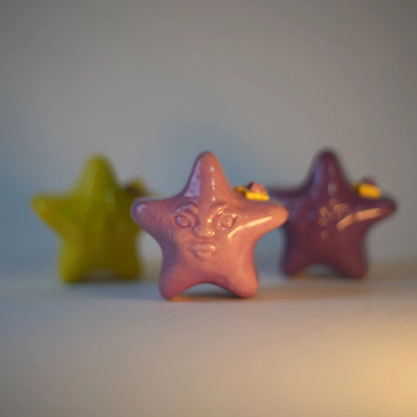 Lucky Star Pipe Handmade Ceramic