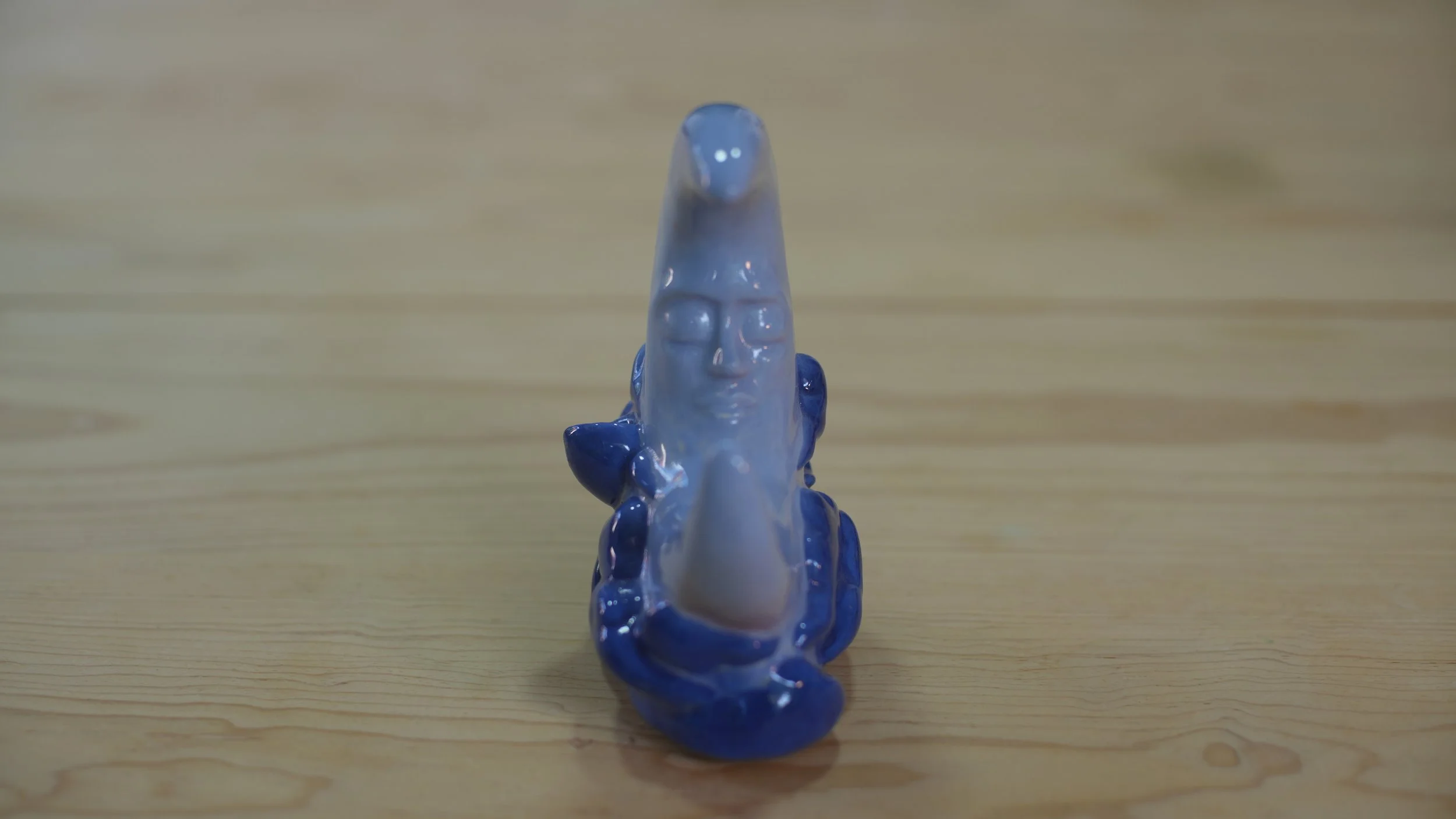 Crescent Moon Bubbler Water Pipe Prototype