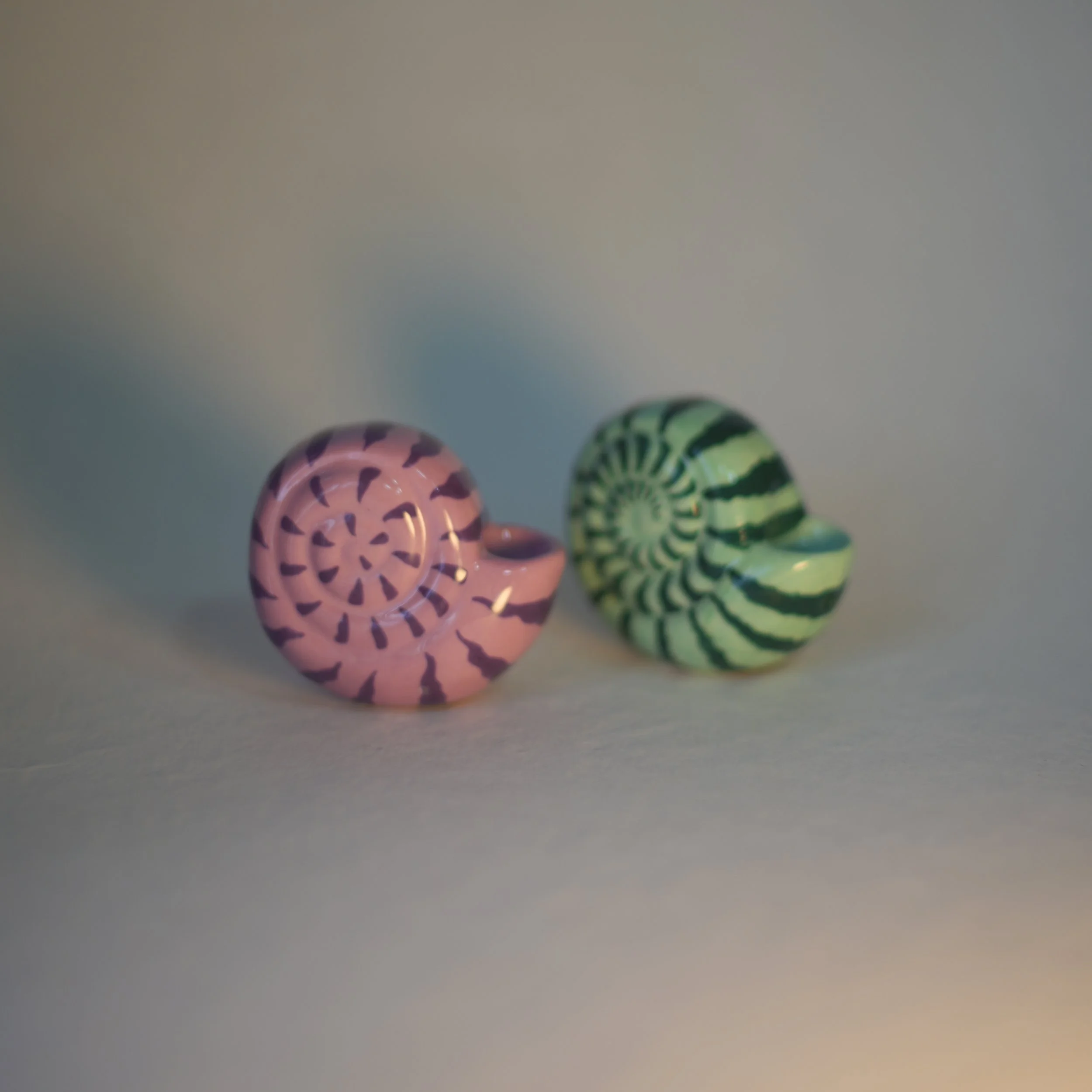 Seashell Pipe Handmade Ceramic