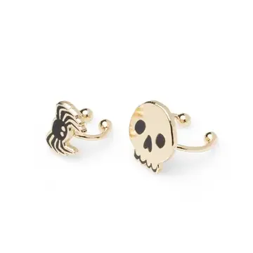 SKULL SPIDER EAR CUFFS 2.webp