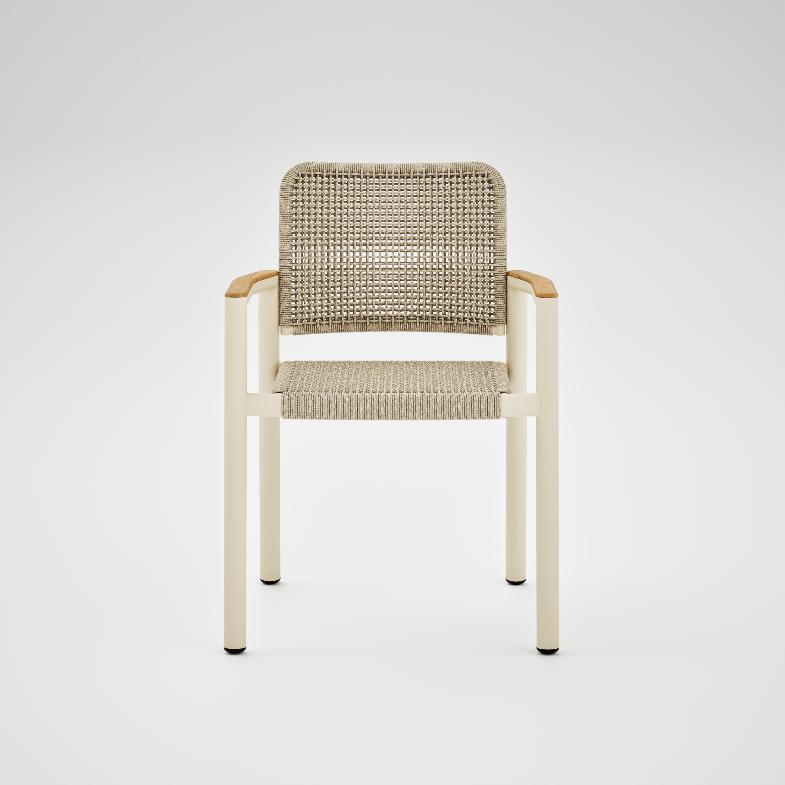 Pebl Tolo Aluminium Outdoor Armchair + Teak - 1.png