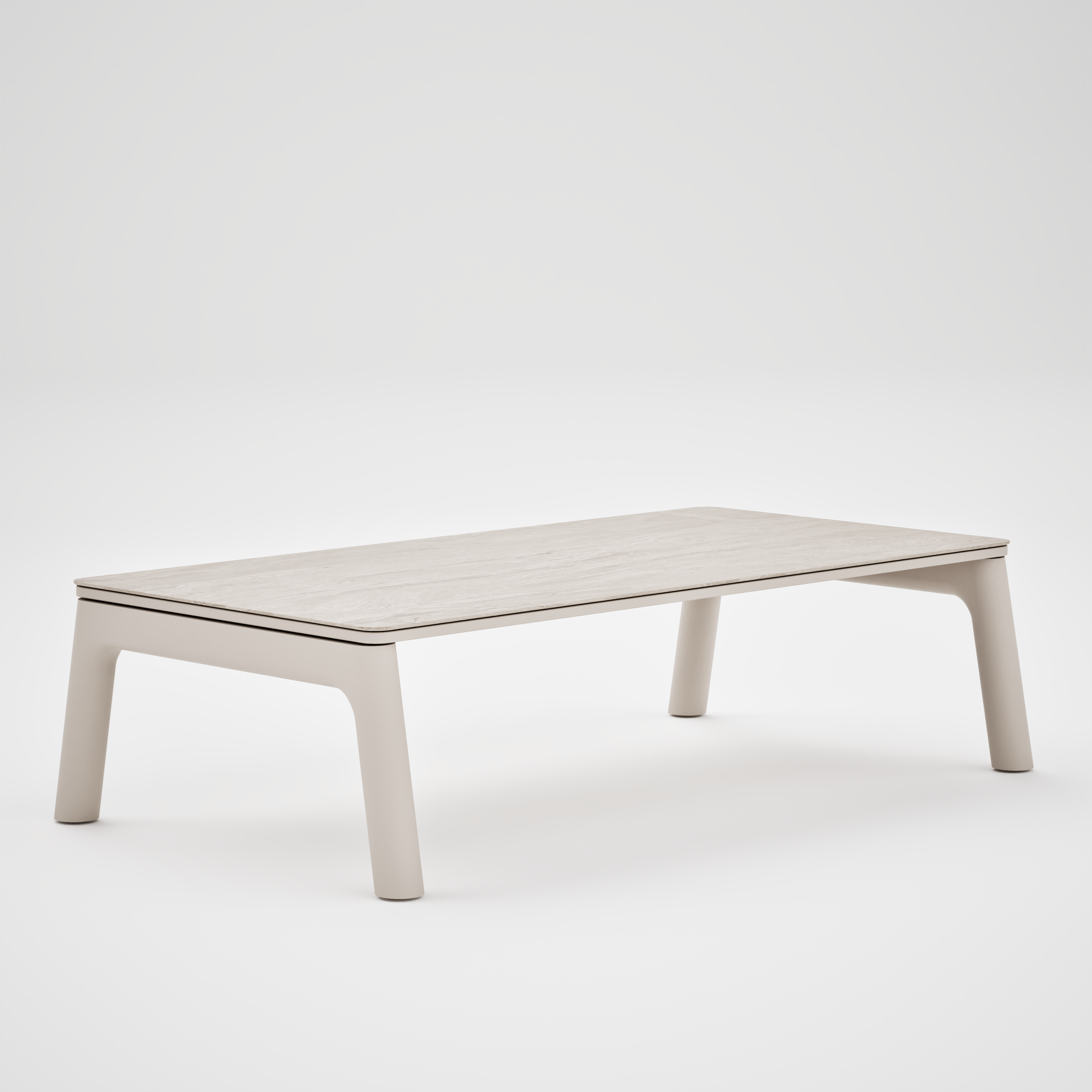 Pebl - Tolo - Aluminium - Outdoor - Dining - Table - 145X82X38 - ANGLED .png