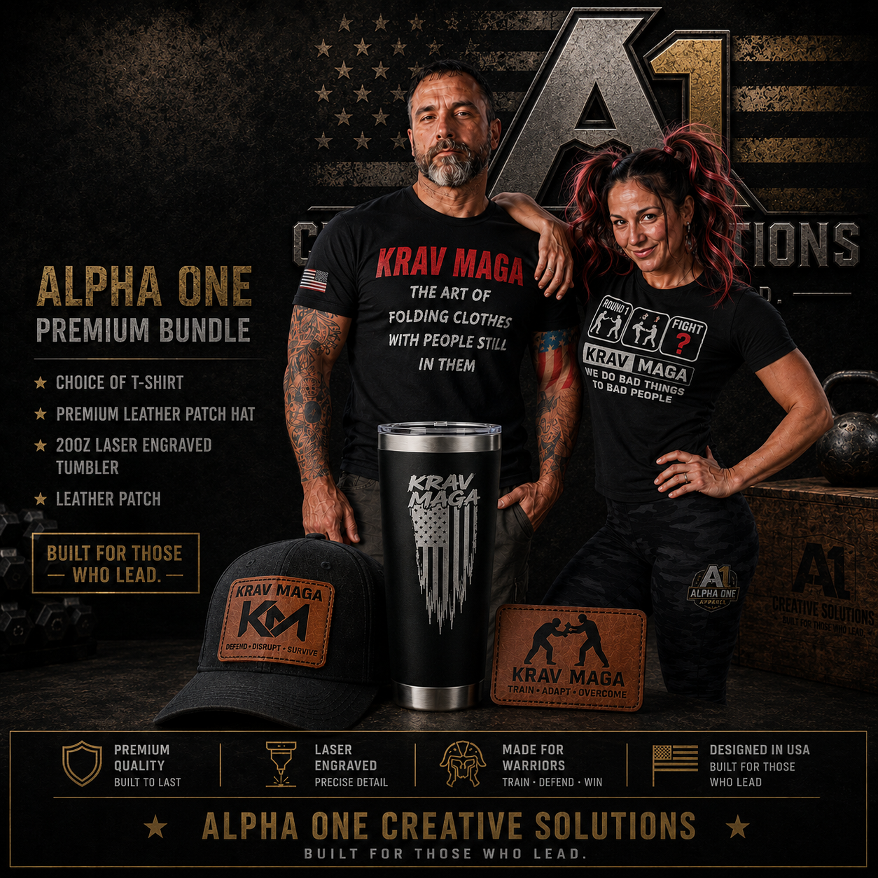 Alpha One Premium Krav Maga Bundle