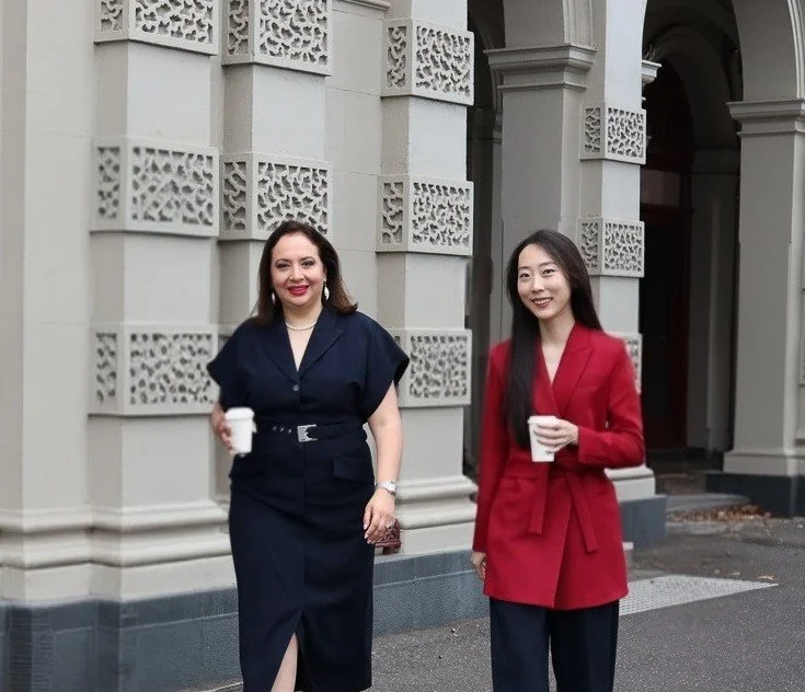 Claudia Sanchez and Ha Yeon Seo, Principal Lawyers at SSB Legal in North Melbourne