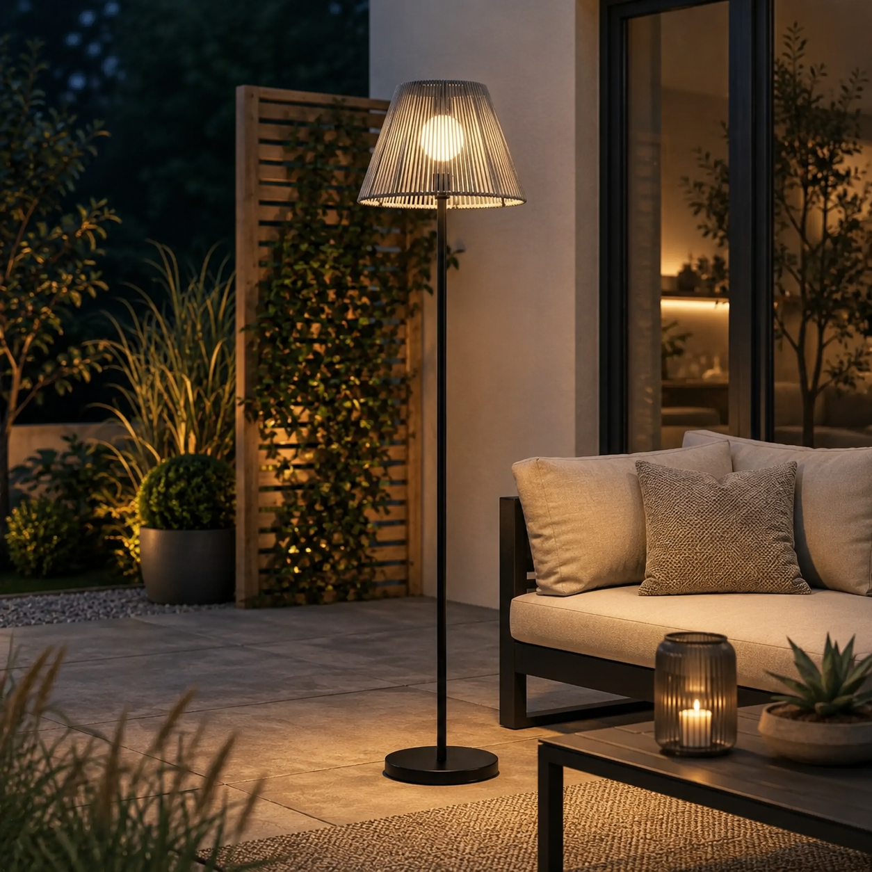The Nox Solar Floor Lamp