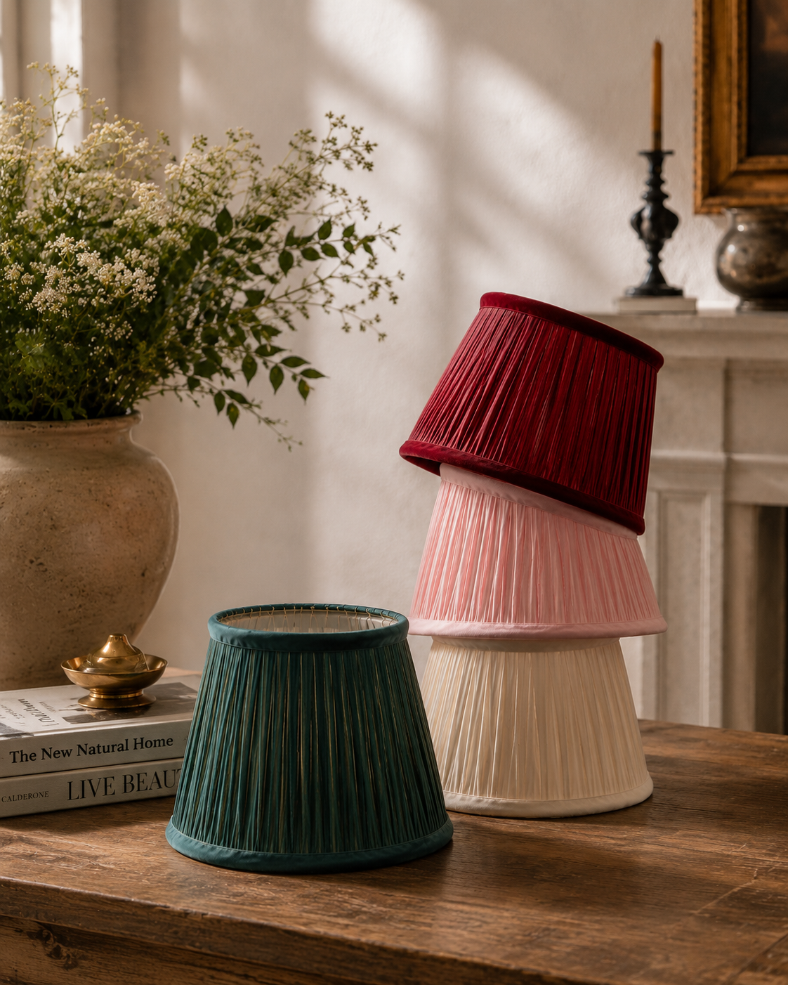 The Velvet Pleat Shade