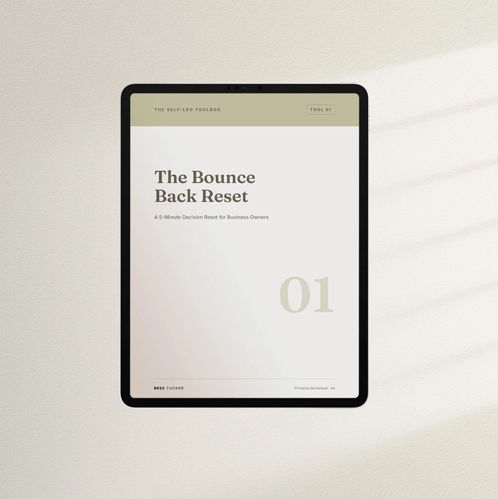 The Bounce Back Reset