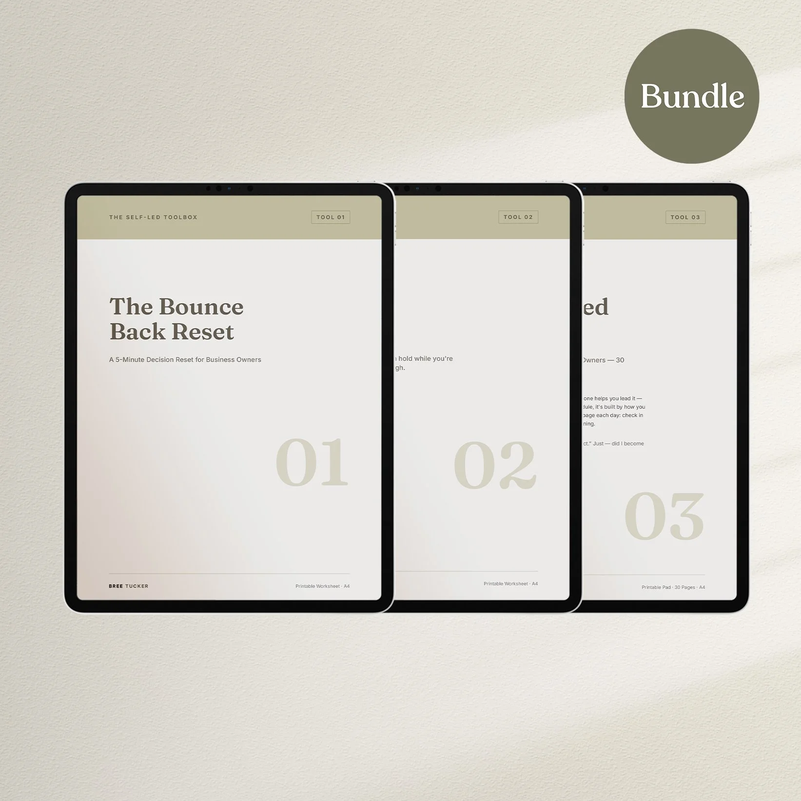 Bundle - 3 Tools