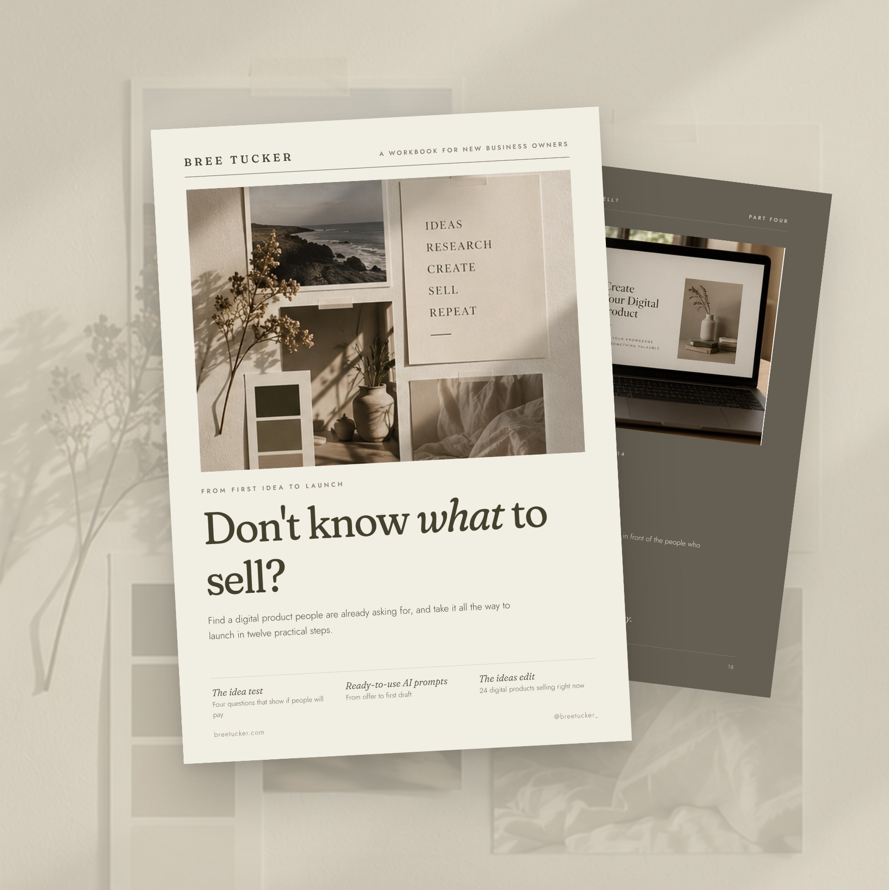 Don’t Know What to Sell? Digital product workbook by Bree Tucker pdf.png