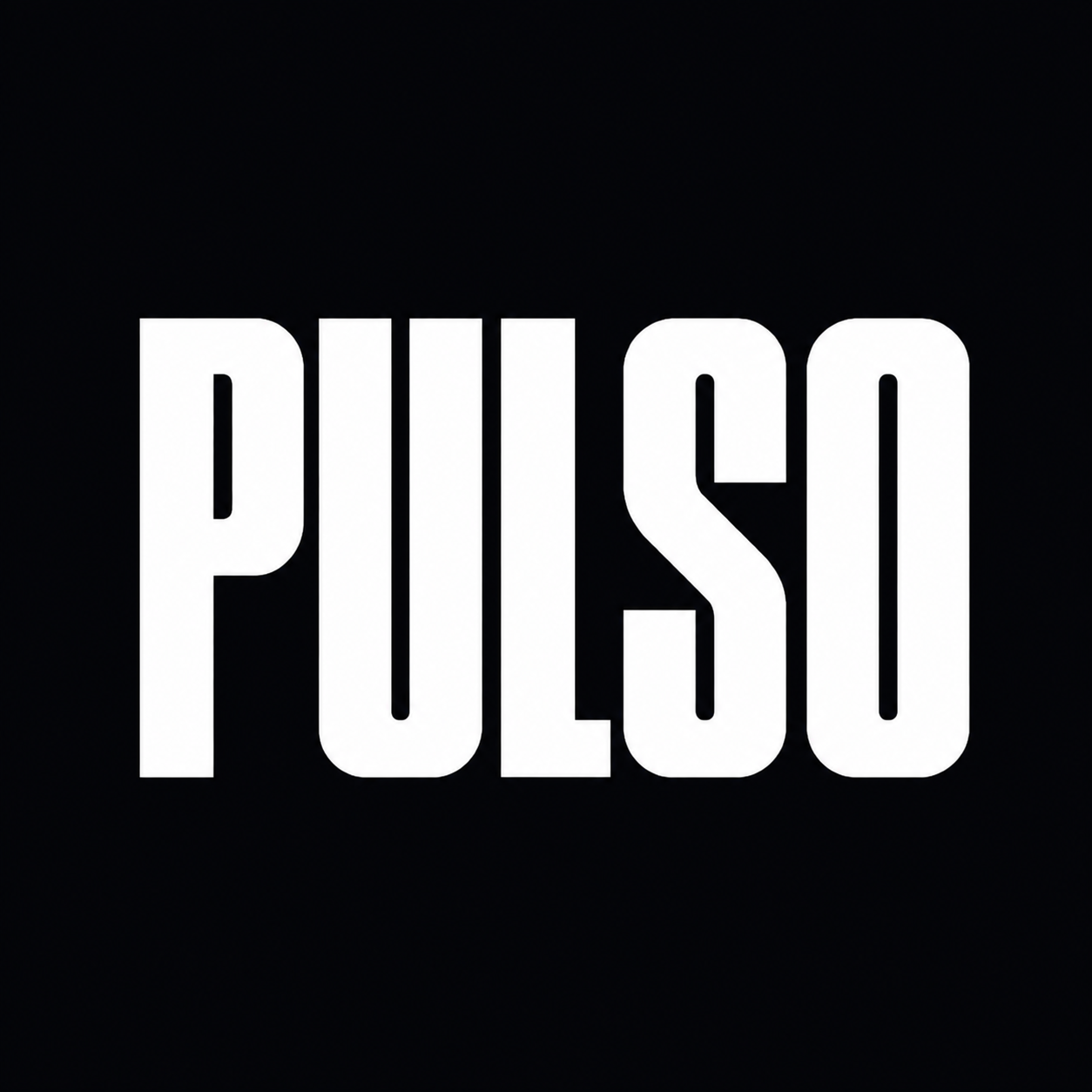 Bold white text on a black background that says 'PUSH'.