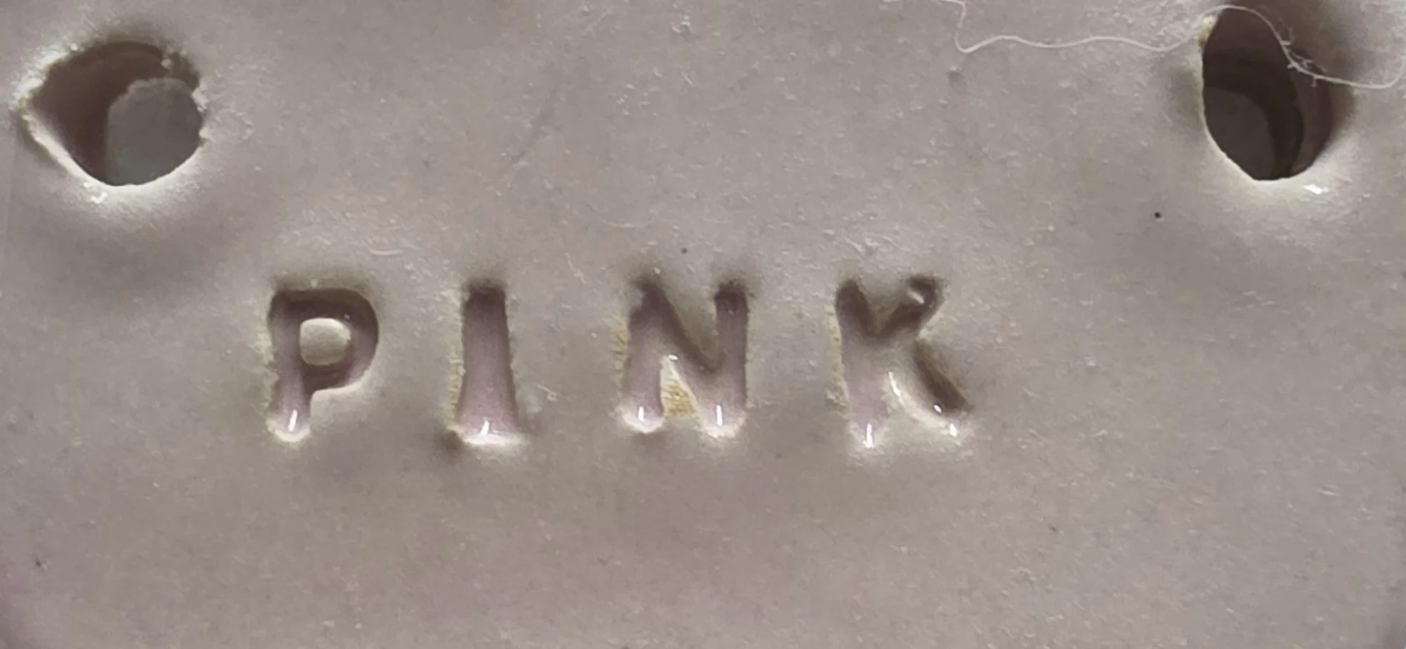 pink glaze