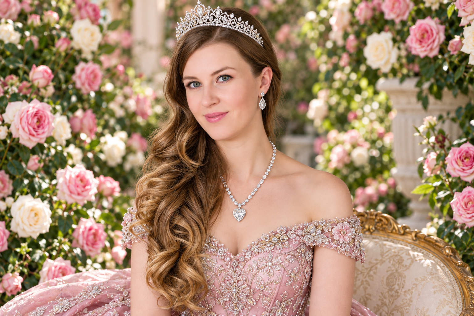 Romantic Rose Garden Princess Portrait.png