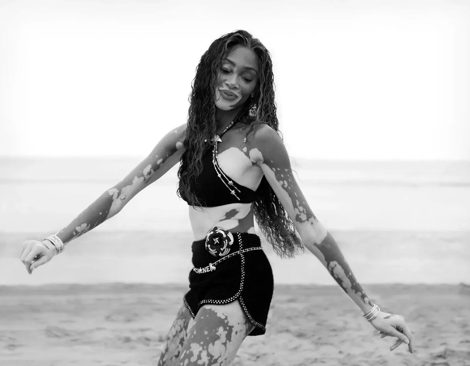 Female Gaze Issue with Winnie Harlow,  VOGUE NL