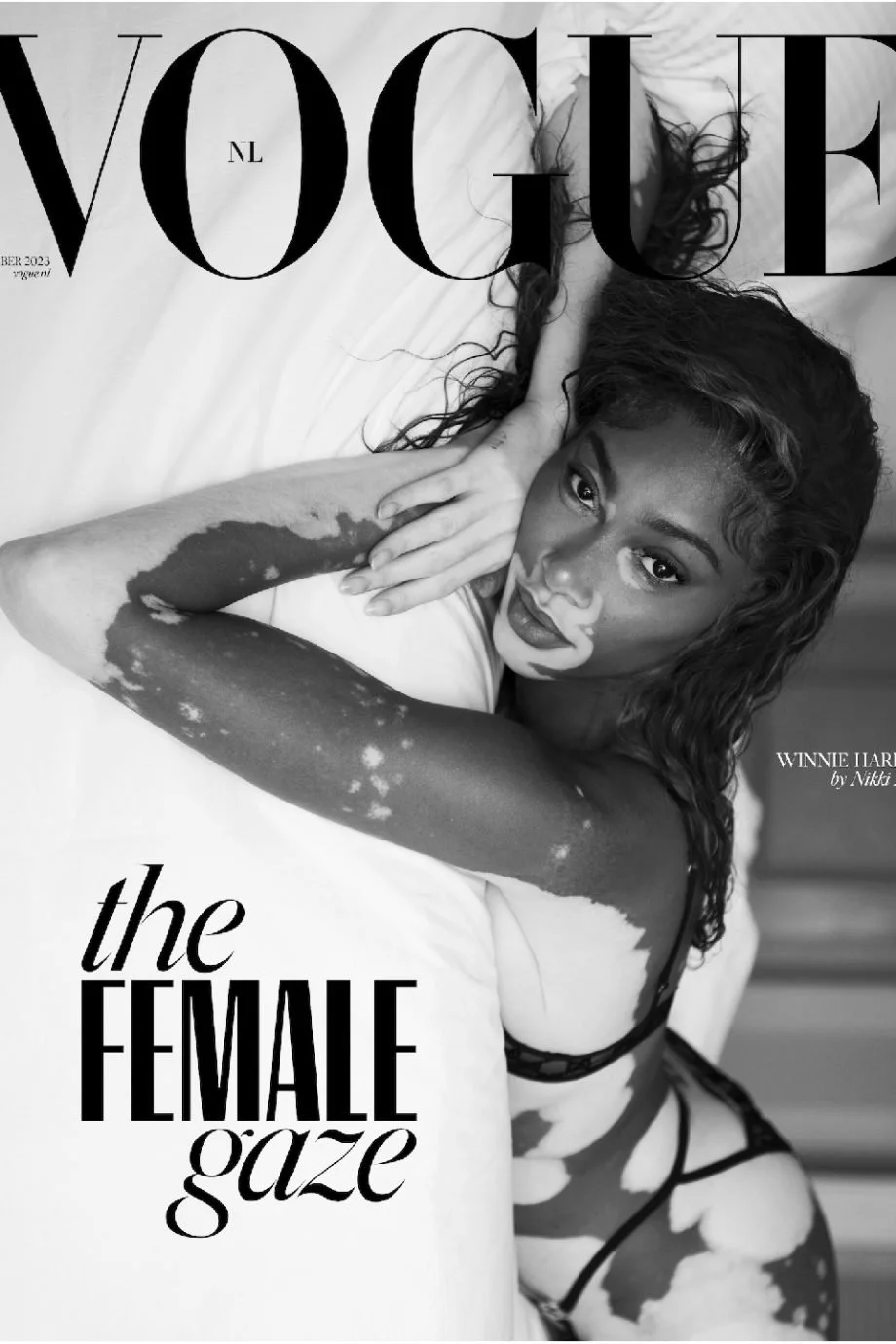 Female Gaze Issue with Winnie Harlow,  VOGUE NL
